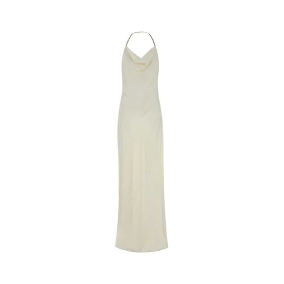 STELLA MCCARTNEY Dresses & Skirts - Stella Mccartney Women Ivory Satin Long Dress